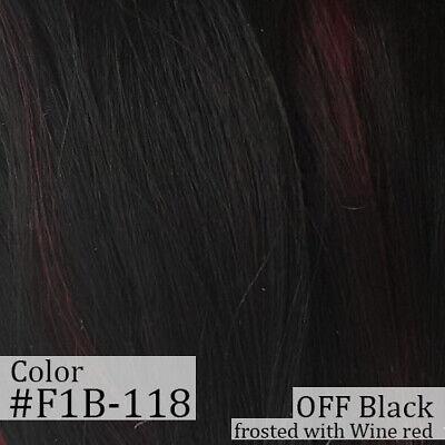 Dream Hair Schwarz-Burgundy Mix #F1B/118 Dream Hair Spring Curls 30"/76Cm Synthetic Hair