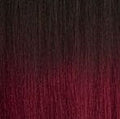 Dream Hair Schwarz-Burgundy Mix Ombré #T1B/Burg Dream Hair S-Long Body Weft 26"/66Cm Synthetic Hair