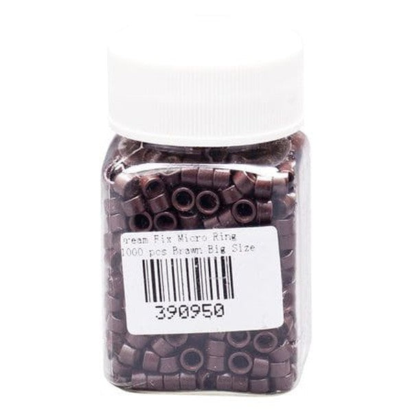 Dreamfix Dream Fix Micro Rings Brown 1000pcs Big 4,5mm