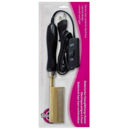 Dreamfix Elektrischer Haarglättungs - Kamm, Electric Hair Comb for Afro Hair - Curved - Gtworld.de