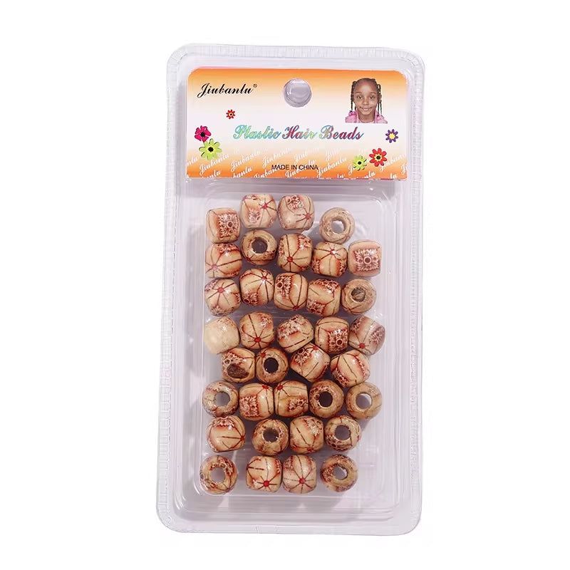 Dreamfix Health & Beauty 03 Dreamfix Hair Wood Beads For Children