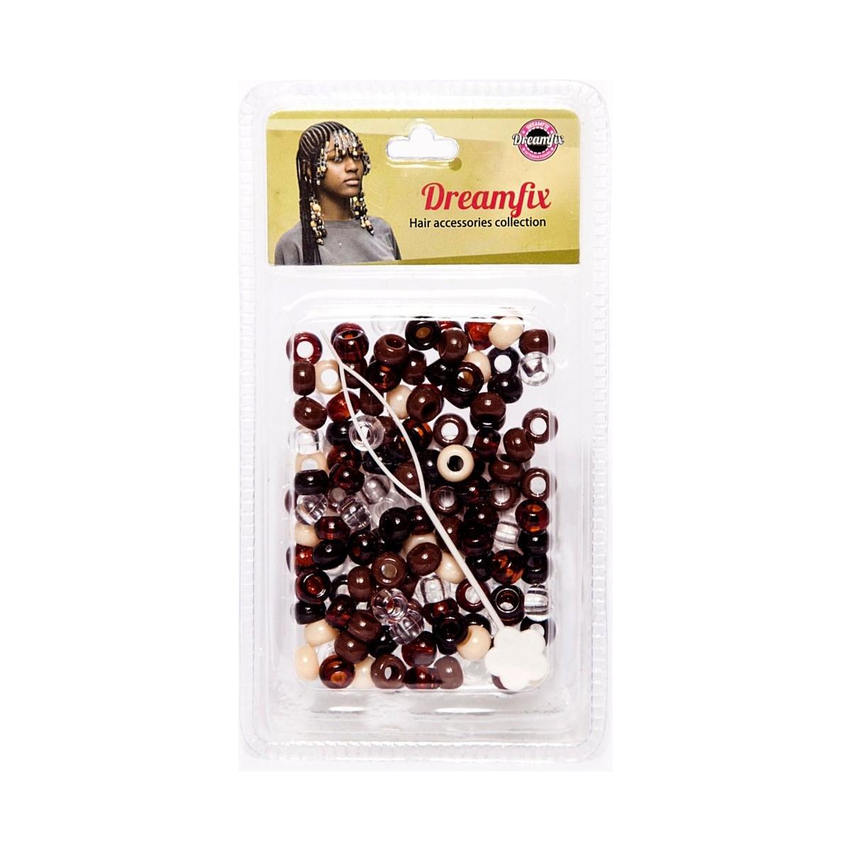 Dreamfix Health & Beauty 09 Dreamfix Plastic Hair Beads For Kids Assorted