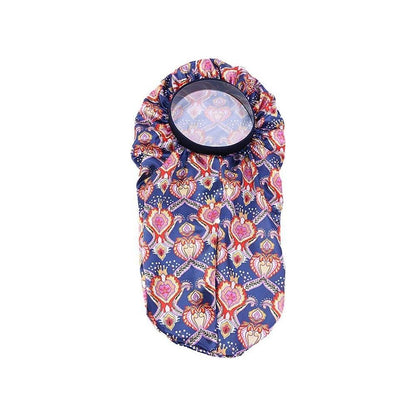 Dreamfix Health & Beauty Adult Navy Dreamfix Africa Long Print Bonnet