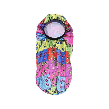 Dreamfix Health & Beauty Adult Peacock Dreamfix Africa Long Print Bonnet