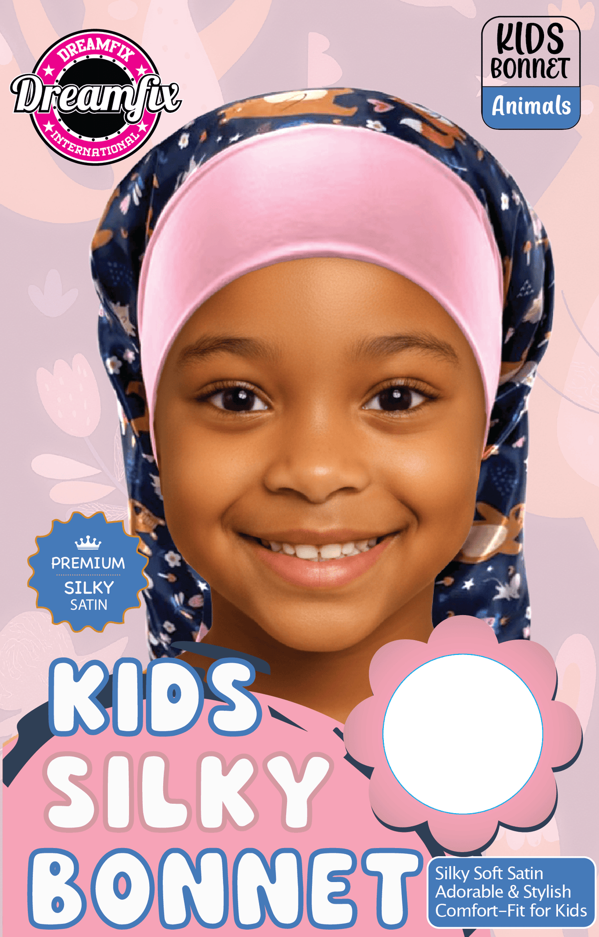 Dreamfix Health & Beauty Animals Dreamfix Kids Silky Bonnet