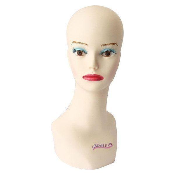 Dreamfix Health & Beauty #Blonde Dreamfix Mannequin/Dekokopf, Perückenkopf/, PKL, Blonde/Brown