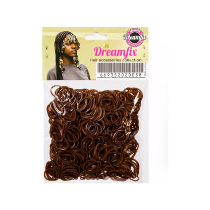 Dreamfix Health & Beauty Brown #600 DreamFix Rubber Bands