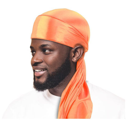 Dreamfix Health & Beauty Dreamfix Durag Silky : Orange Dreamfix Durags Silky