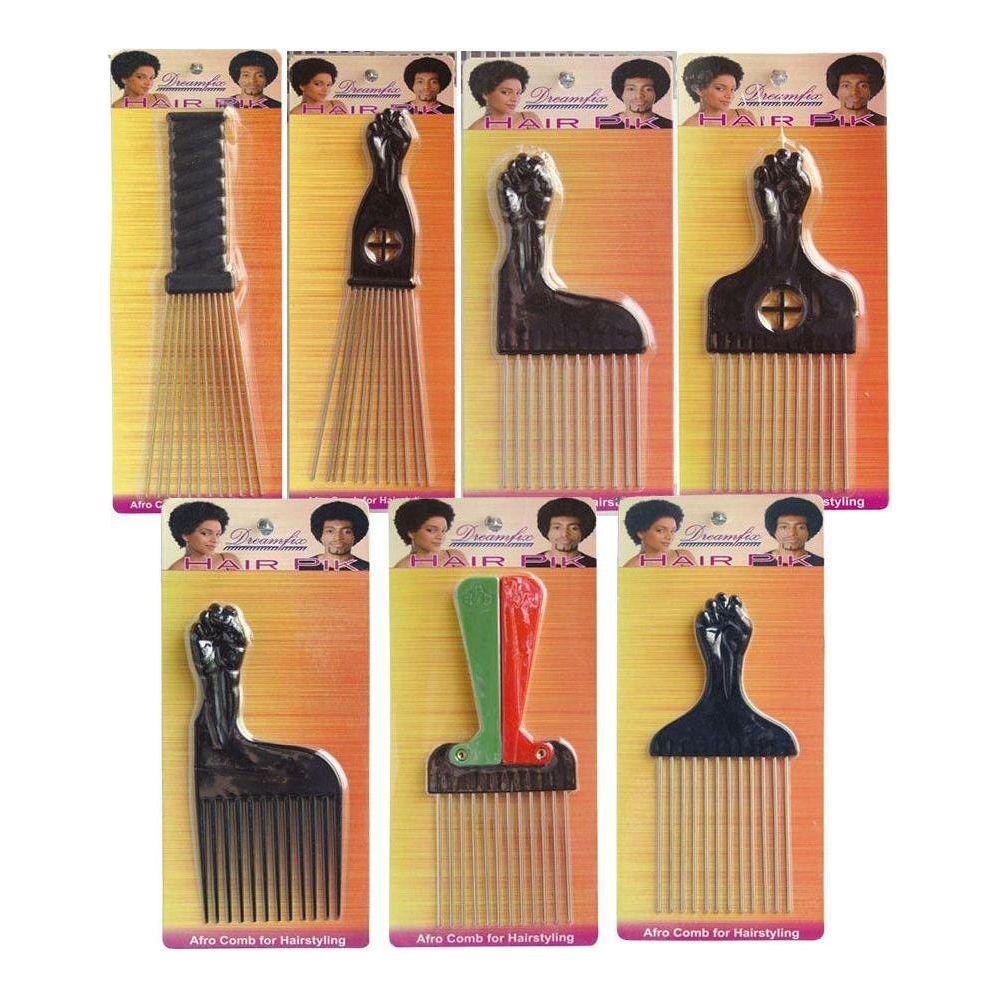 Dreamfix Health & Beauty Dreamfix Hair Pik Afro Combs For Hairstyling