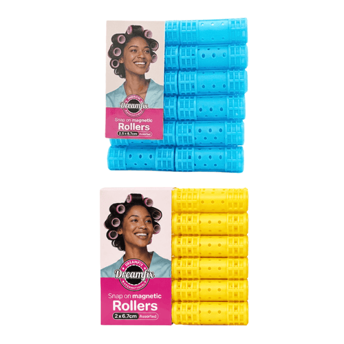 Dreamfix Health & Beauty Dreamfix Magnetic Snap On Rollers Assorted