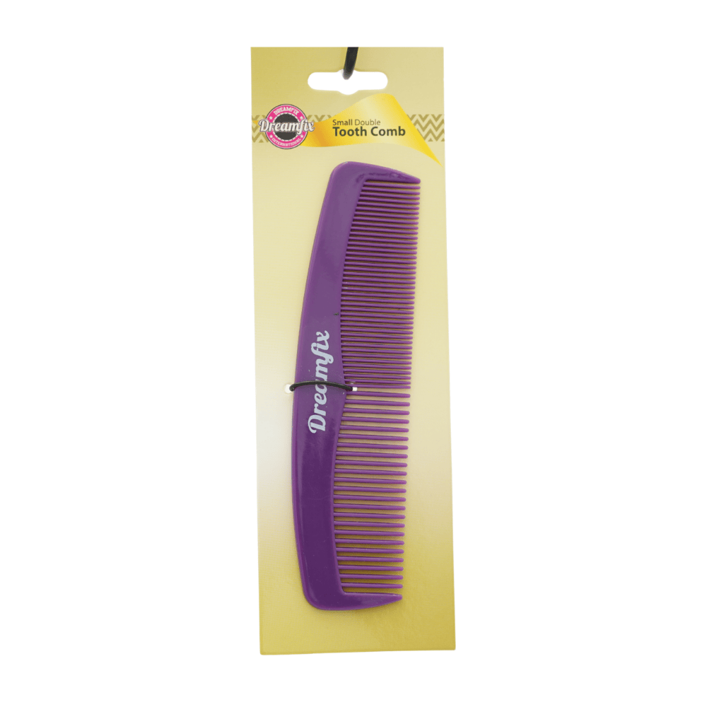 Dreamfix Health & Beauty Dreamfix - Peigne à double dent noir (petit et grand)