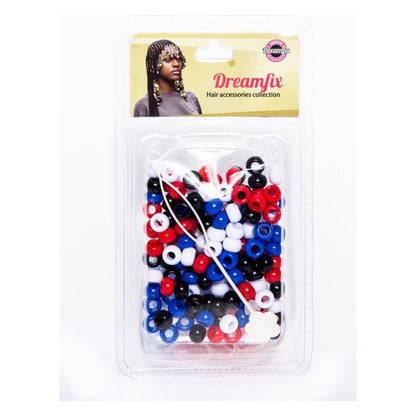 Dreamfix Health & Beauty Dreamfix Plastic Hair Beads For Kids Assorted