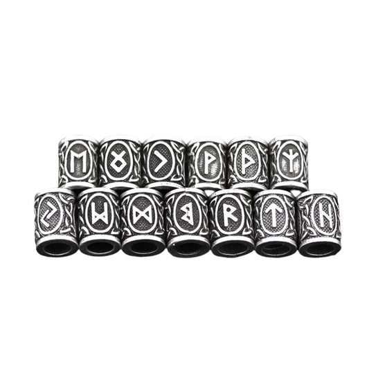 Dreamfix Health & Beauty Dreamfix Vintage Silver Viking Letter DIY Bracelets 24pcs