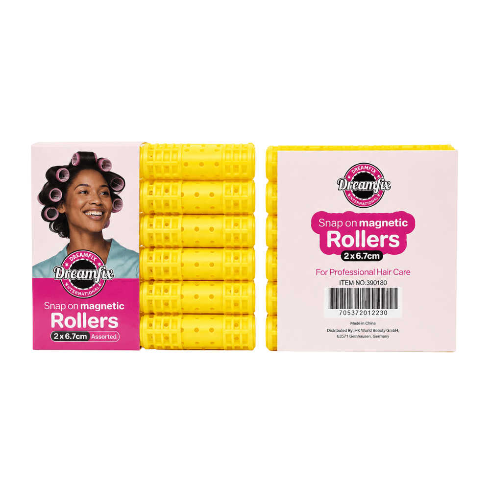 Dreamfix Health & Beauty Medium Dreamfix Magnetic Snap On Rollers Assorted