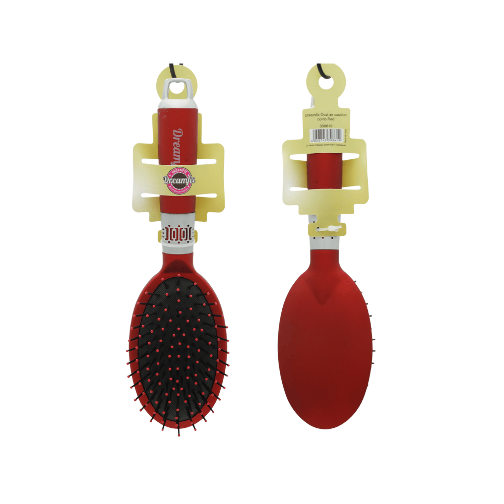 Dreamfix Health & Beauty Oval Dreamfix Red Air Cushion Brush (Oval & Square)