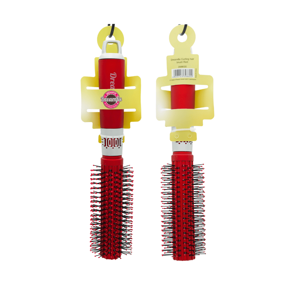 Dreamfix Health & Beauty Red Dreamfix Curling Hair Brush