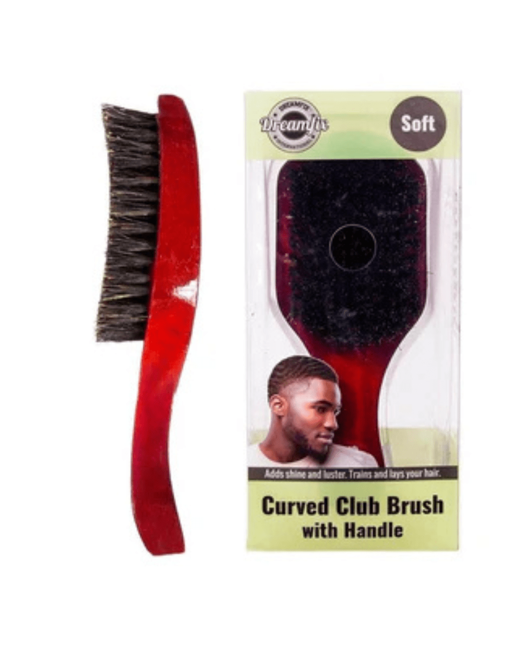 Dreamfix Health & Beauty Soft Handle Dreamfix Curved Club Brush