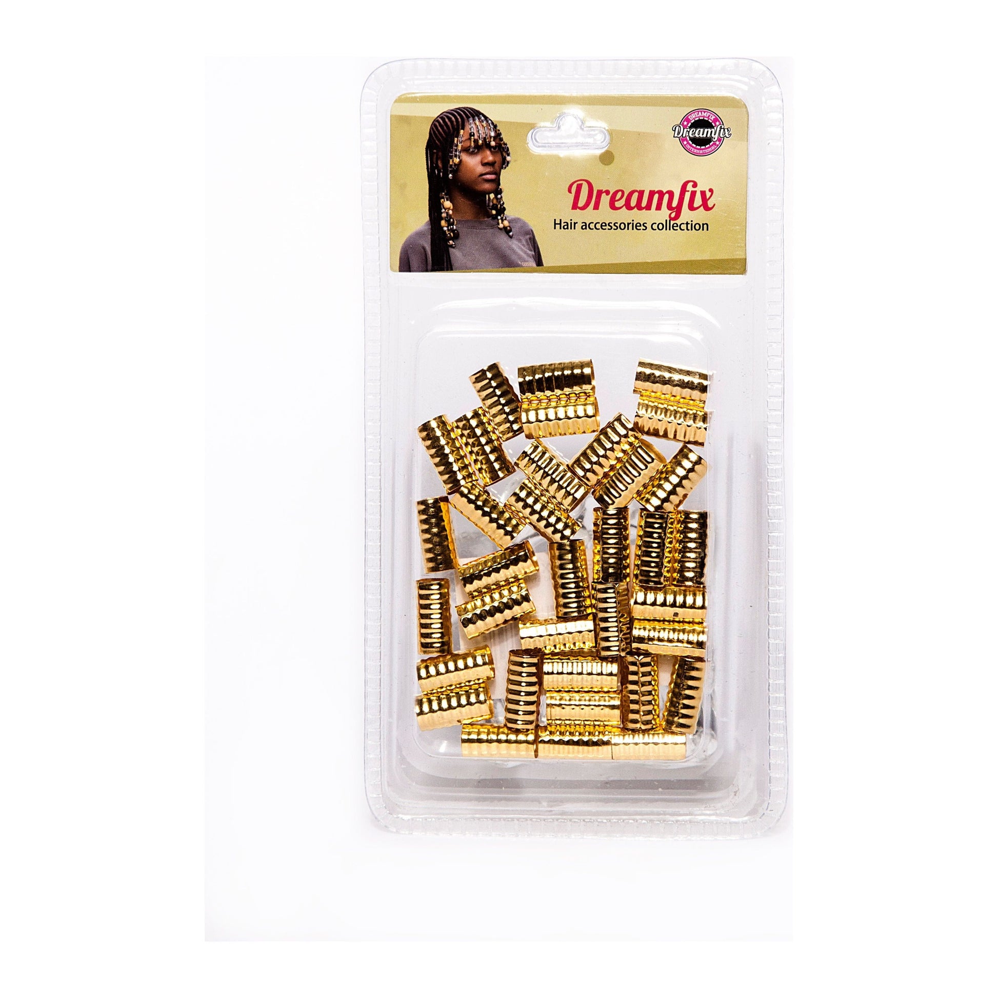 Dreamfix Health & Beauty Style 1 Dreamfix Hair Bead Children Gold