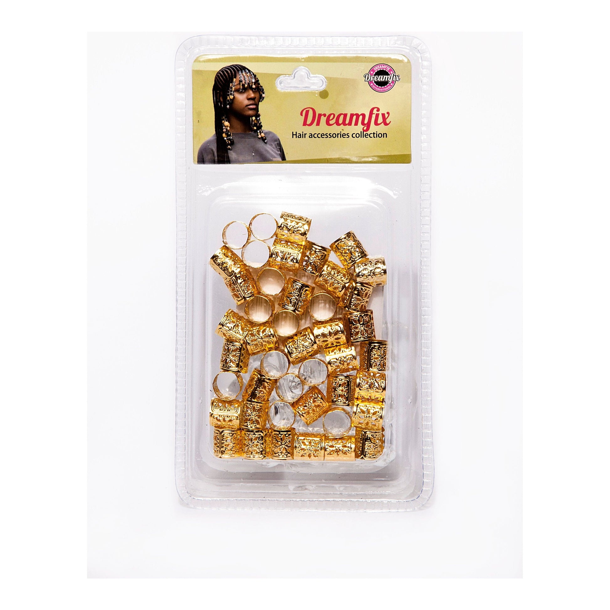 Dreamfix Health & Beauty Style 2 Dreamfix Hair Bead Children Gold