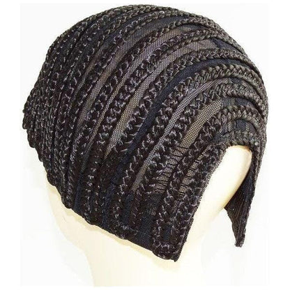 Dreamfix Health & Beauty U-part horseshoe:1B Medium DreamFix Cornrow Wig and Weaving Cap