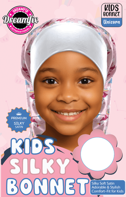 Dreamfix Health & Beauty Unicorn Dreamfix Kids Silky Bonnet