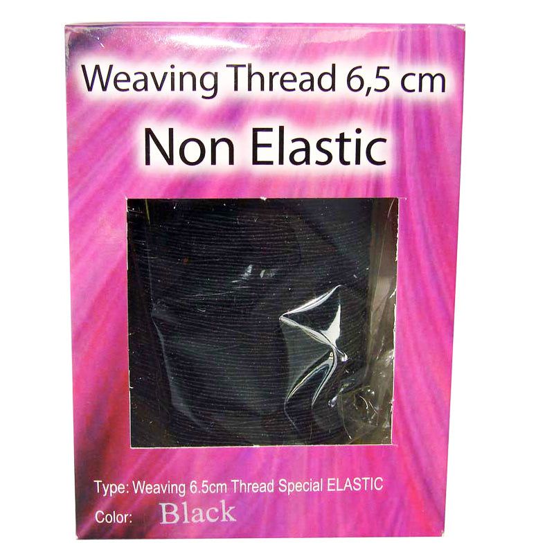 Weaving Thread, 6,5cm, Non Elastic, Black | gtworld.be 