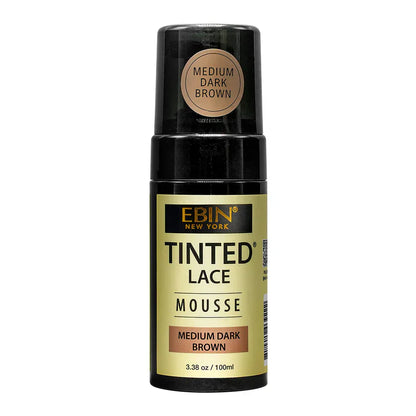 Ebin New York Health & Beauty Medium Dark Brownn Ebin New York - Mousse Teintée Dentelle 95 ml