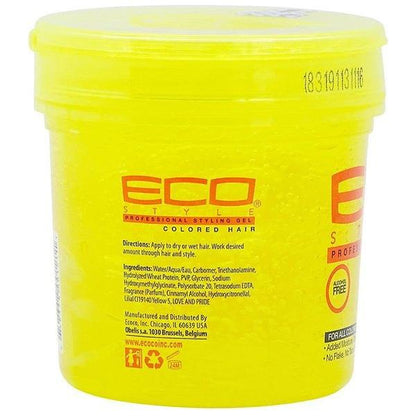 Eco Style Health & Beauty Eco Style Color Treated Yellow Styling Gel 473ml