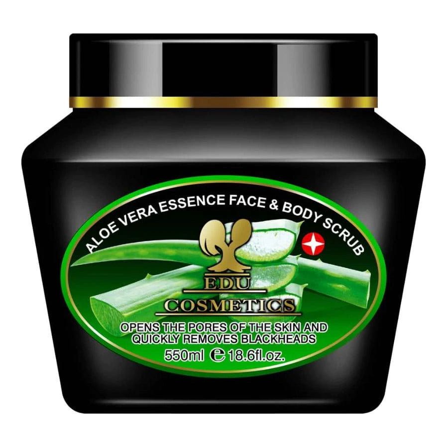 EDU COSMETICS EDU Aloe Vera Gommage Visage et Corps 550ml GT World of Beauty