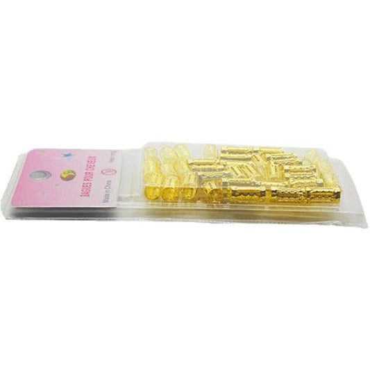 Euro Contact Health & Beauty Hair Ring Longer Gold (35Pcs)