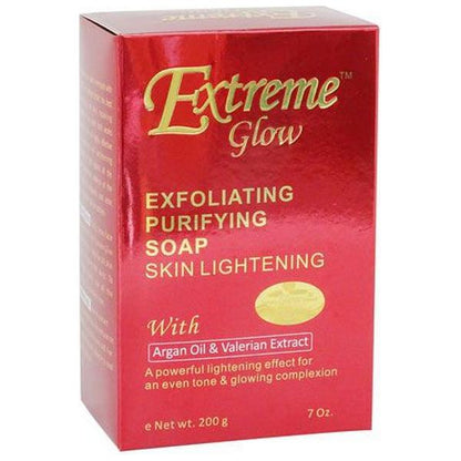 Extreme Glow Exfoliating Purifying Soap Skin Lightening with Argan Oil & Valeria - Gtworld.de