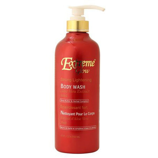 Extreme Glow Strong Lightening Body Wash Aloe Vera Extract with Shea Butter & Herbal complex | gtworld.be 