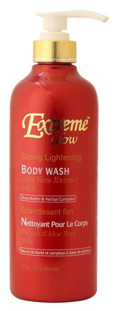Extreme Glow Strong Lightening Body Wash Aloe Vera Extract with Shea Butter & Herbal complex | gtworld.be 
