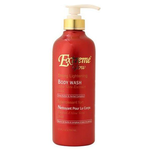 Extreme Glow Health & Beauty Extreme Glow Strong Lightening Body Wash Aloe Vera Extract with Shea Butter & Herbal complex