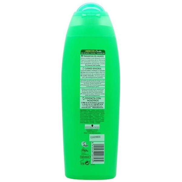 Fa Caribbean Lemon Refreshing Shower Gel 550 - Gtworld.de