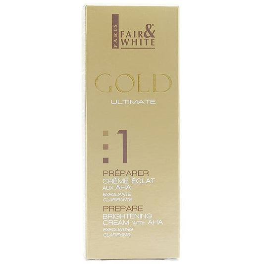 Fair & White GOLD brighting cream AHA 75ml | gtworld.be 