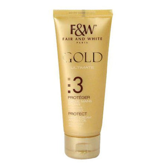 Fair & White GOLD Hand cream with argan oil 75ml | gtworld.be 