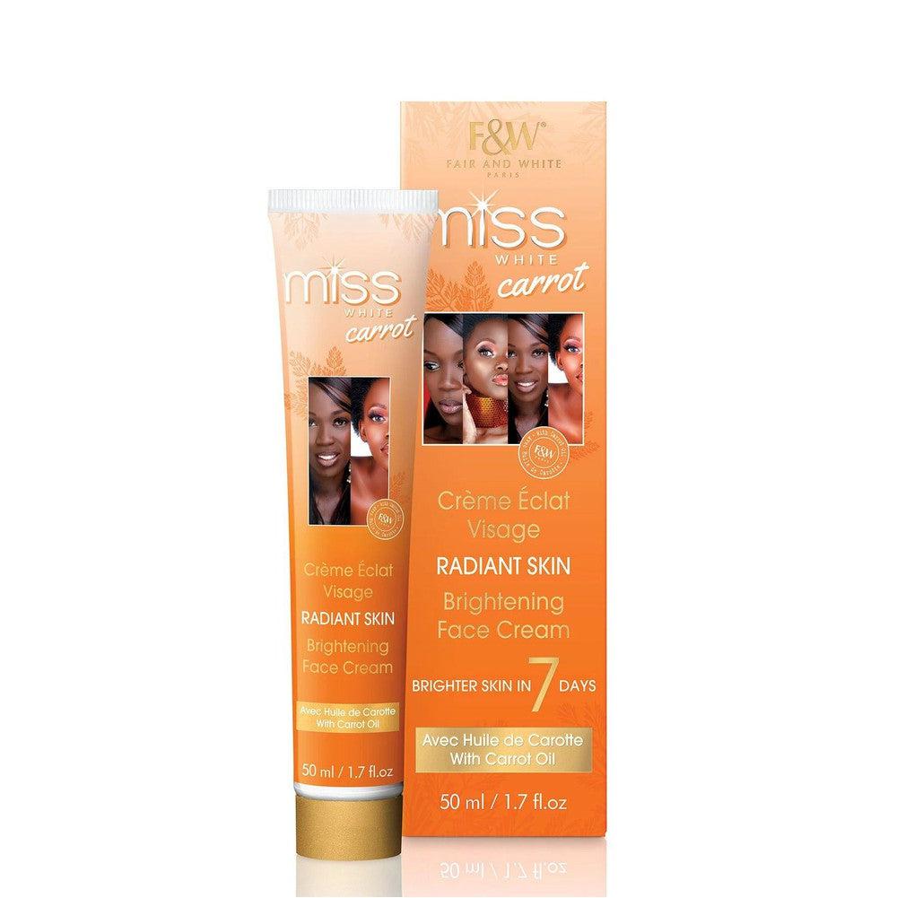 Fair & White Miss White Carrot Brightening Cream 50ml | gtworld.be 