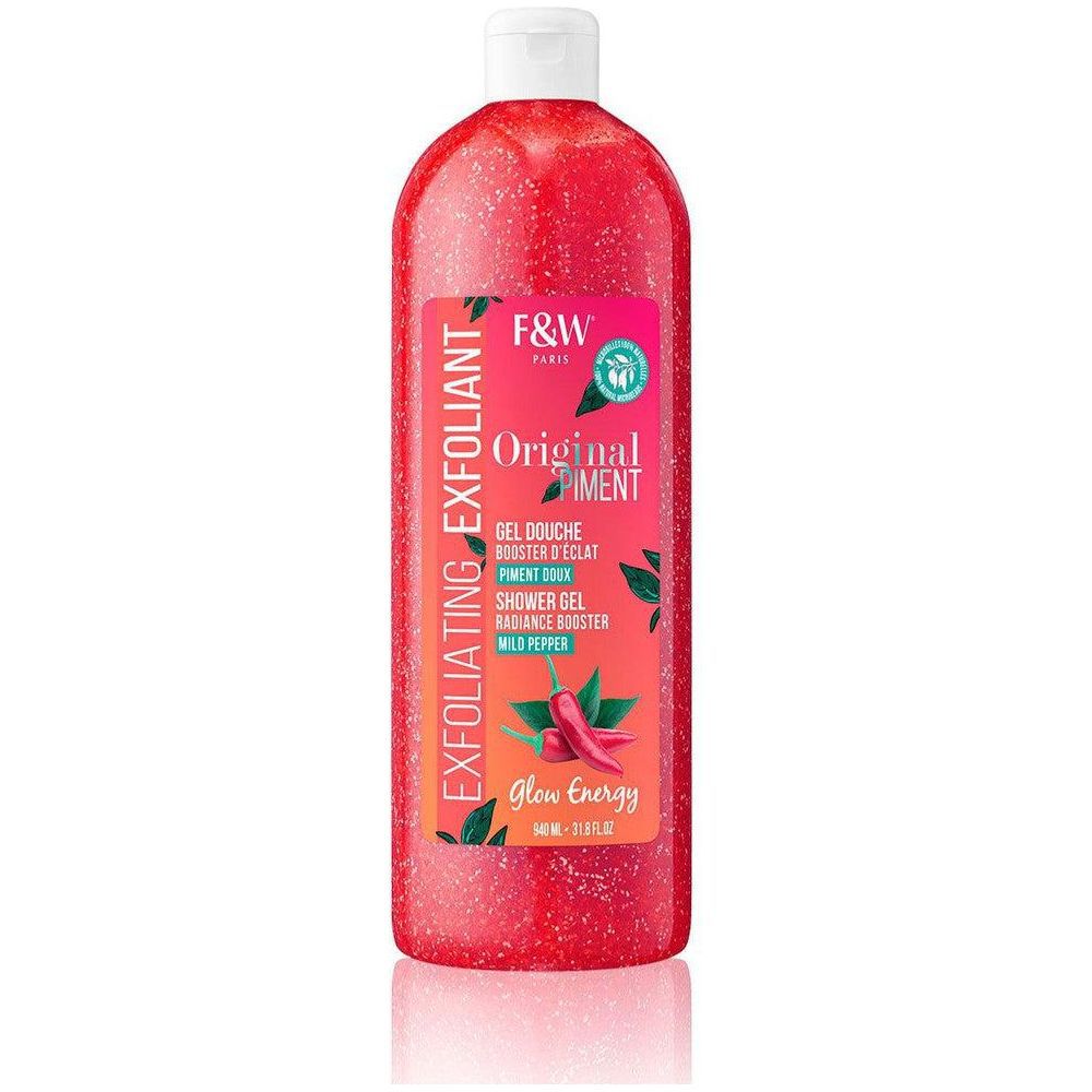 Fair and White Health & Beauty Fair and White Original Piment Mild Pepper Exfoliating Exfoliant Shower Gel 940ml