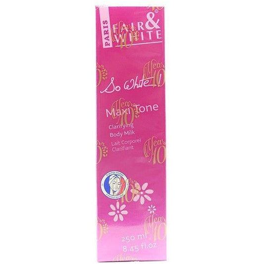 Fair and White Health & Beauty Fair & White Maxi Tone Body Milk 250ml