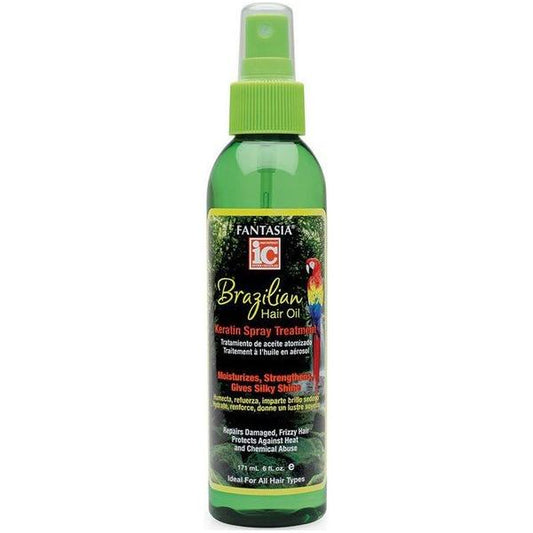 Fantasia ic Health & Beauty Fantasia IC Brazilian Hair Oil Keratin Spray Treatment 171ml