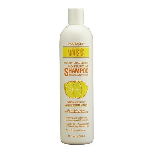 Fantasia ic Health & Beauty Fantasia Liquid Mousse 100% Natural Lemon Moisturizing Shampoo 473Ml