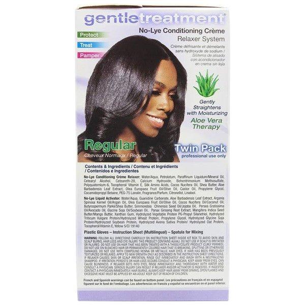 Gentle Treatment Regular No - Lye Conditioning Creme Relaxer System Twin Pak - Gtworld.de