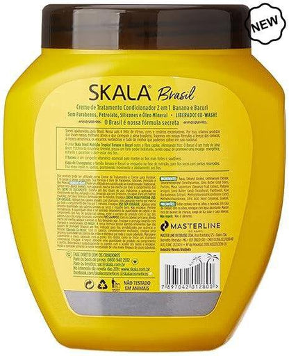 Skala Brasil Banana Conditioning Cream 1000g 2em1 | gtworld.be 