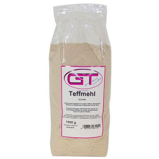 Teffmehl 1kg | gtworld.be 