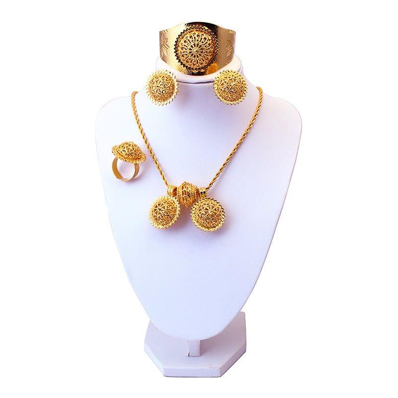 Habesha  Schmuck Jewellery Gold Af-25