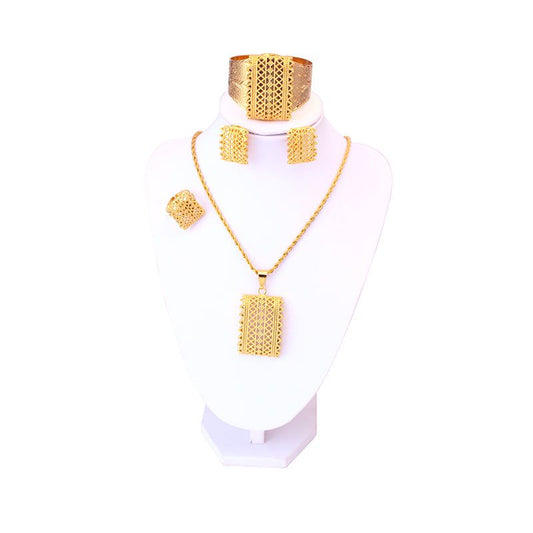 Habesha  Schmuck Jewellery Gold Af-28 | gtworld.be 