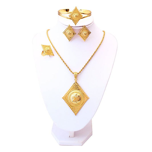 Habesha  Schmuck Jewellery Gold AF-35 | gtworld.be 