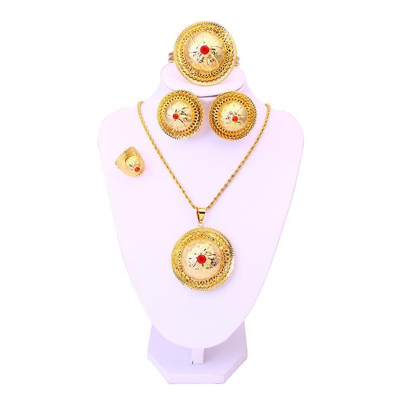 Habesha  Schmuck Jewellery Gold Af-6