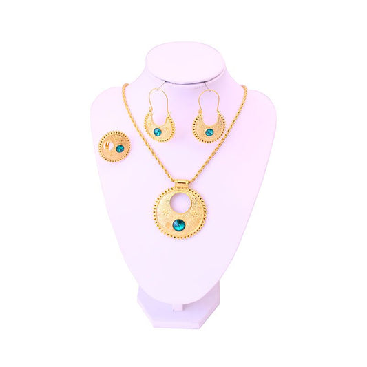 Habesha Schmuck Jewellery Gold AF-7 | gtworld.be 